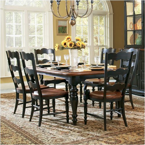 Hooker Furniture Centre Street Dining Series Centre Street Rectangle Dining Table Set