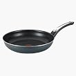 T-Fal Initiatives Total Nonstick 10-1/4-Inch Saute Pan, Grey