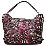 Blue Elegance Crystal and Studded Faux Leather Hobo Handbag 61vbIp105PL. SL160 Blue Elegance Crystal and Studded Faux Leather Hobo Handbag