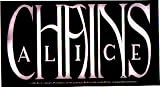 Alice in Chains - Black & White Rectangle Logo - Sticker / Decal