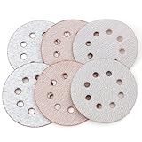 ランダムサンダー用ペーパー6枚セット 125mm #60・120・140/サンディングペーパー【SK11】