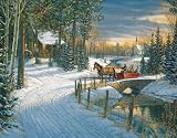 White Mountain Puzzles Holiday Sleigh Ride