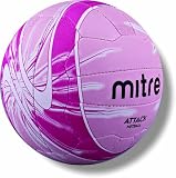 Picture of Mitre Attack Training Netball - Pink, Size 4