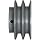 TB Woods 2AK3234 FHP Bored-To-Size, 3.25" Outside Body Diameter, 0.75" Bore Diameter V-Belt Sheave