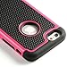 ULAK iPhone 6S Case,iPhone 6 Case, Knox Armor iPhone 6S 4.7 Case Shock Absorbing Hybrid Rugged Slim Cover Shell w/Plastic Outer & Rubber Silicone Inner Cover(Light Pink)