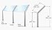 CRL Brushed Stainless Elegant Series Open Front, Glass On Slant Stainless Steel Sneez...