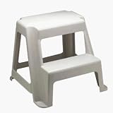 Rubbermaid 420200BISQU 2-Step Step Stool