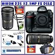 Nikon D3S Digital SLR (Camera Body) + Nikon 24-70mm Lens + Nikon 70-200mm VR II Lens + Power & Precision Bundle