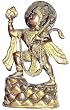 Lord Hanuman Brass Collectibles Statue 4.25 x 1.75 x 7.75 inches (mhanuman1011)