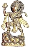 Lord Hanuman Brass Collectibles Statue 4.25 x 1.75 x 7.75 inches (mhanuman1011)