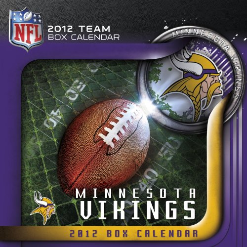 2012 MINNESOTA VIKINGS BOX CALENDAR