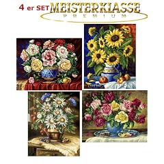 Schipper 9587 - Blumen 4er Set