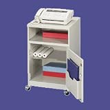 Printer/Fax Utility Stand, 17 1/4x17 1/4x26 1/2, Putty (BDY09116)