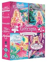 Barbie Fairytopia Movie Collection - Fairytopia/Mermaidia/Magic Of The Rainbow/Mariposa And Her Butterfly Fairy Friends [DVD]