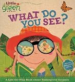 What Do You See?: A Lift-The-Flap Book about Endangered Animals (Little Green Books)