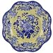 Kitchen & Housewares : Spode Blue Room Garden Lunch Plate(s) Yellow/Rosa