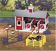 Breyer Stablebates Red Stable Set