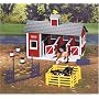 Breyer Stablebates Red Stable Set