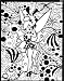 Ballerina Tinkerbell Coloring Board with pens