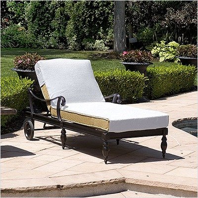 Chaise Lounge Cushion Cover in Pure White Size: Standard: 102″ H x 28″ W
