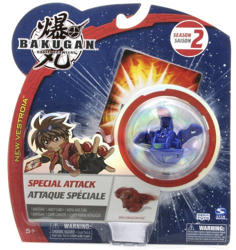 Bakugan Battle Brawlers Special Attack Season 2: Spin Dragonoid (Aquos - Blue...
