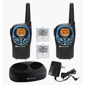 Lxt480v36-channel Gmrs Radio Pair Pack With Batteries and Drop-in Charg by 