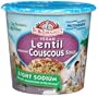 Dr. McDougall's Right Foods Vegan Lentil Couscous Soup, Lower Sodium, 2.1-Ounce Cups (Pack of 6)