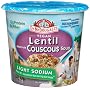 Dr. McDougall's Right Foods Vegan Lentil Couscous Soup, Light Sodium, 2.1-Ounce Cups (Pack of 6)