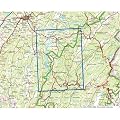 3327 OT St-Claude ( Saint-Claude), Lac de Vouglans, Parc Naturel R�gional du Haut-Jura, Moirans-en-Montagne, Clairvaux-les-Lacs, Cascade du H�risson, Lavans-les-St-Claude, Roche d'Antre ( Franche Comt�, Jura) Frankreich topographische Wanderkarte 1:25.000, Top 25, IGN ( Institut G�ographique National)
