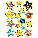 Creative Teaching Press Poppin' Patterns Bright Star Stickers (4112)
