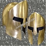 300 Spartan Helmet Metal Full Sized Padded Lining Can Be Worn