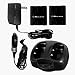 MIDLAND AVP4 DESKTOP CHARGER W/ 2 RECHARGEABLE BATTERIES