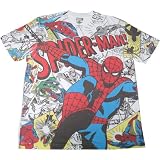 : Spider-Man Jungle Sublimation Mens T-Shirt