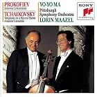 Prokofiev: Sinfonia Concertante Tchaikovsky: Variations on a Rococo Theme; Andante... by Yo-Yo Ma, Sergey Prokofiev, Pyotr Il'yich Tchaikovsky, and Lorin Maazel
