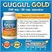 Guggul GOLD - Gugulipid Extract - 500 mg (90 Vegetarian Capsules)