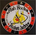 Fish Hooks (Pocket Jacks) Poker Card Guard Protector