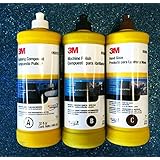 3M BUFFING & POLISHING Compound Hand Glaze Package 5973 5996 5990