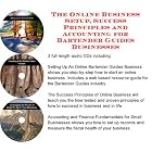 The Online Business Setup, Success Principles, Accounting for Bartender Guides Businesses by J Bowman J Orr