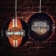 Pack of 3 Black Harley Davidson Chinese Paper Lantern