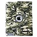 HDE Rotating iPad Air 2 Case Magnetic Leather Cover 360 Degree Stand for 9.4 Inch Apple iPad Air 2 (Forest Camo)