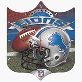 Detroit Lions High Definition Plaque Clock