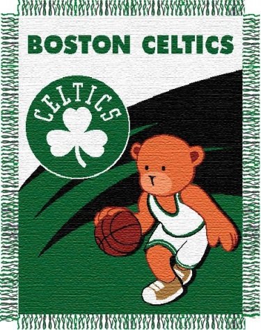 Boston Celtics - NBA Style 044 baby 36"x 46" Triple Woven Jacquard Throw - 36x46