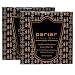 TWIN PACK - Parker Safety Razor Premium Sandalwood & Ethiopian Shea Butter Shaving Soap - 100 gm bars (3.5 ounces)