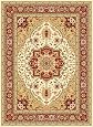 MANUFACTURER`S CLOSEOUT! Safavieh "Lyndhurst" LNH330A Ivory/Red Area Rug, 7` 9" x 10` 9"
