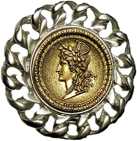 Copy of Roman Coin - Magnetic Pin Eyeglass/Id Badge holder