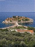 Jigsaw ostrova Sveti Stefan Jadrane, Riviera Budva, Čierna Hora od AWL Objavte Images.com