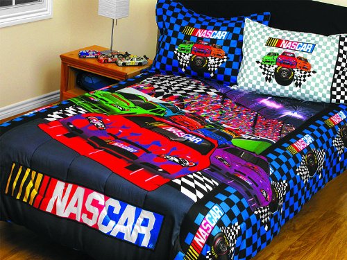 Nascar Finish Line 3pc Twin Full Bedding Comforter Set Raphael S