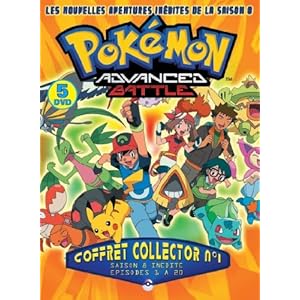 Coffret Pokemon 5 DVD - N°1 [Édition Collector]