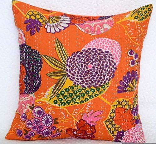 Printed Kantha Cushion Cover Set
