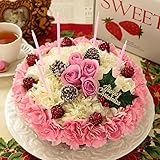 BunBunBee メリーXmas！アレンジ「野苺のクリスマスケーキ♪」